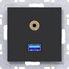 Hager #####Nachtschwarz (matt) WAF4381BM