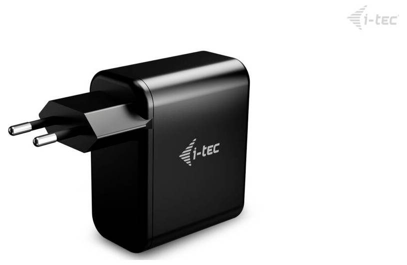 i-tec 100W USB-C GaN Charger nabíjací adaptér CHARGER-GAN100W-2