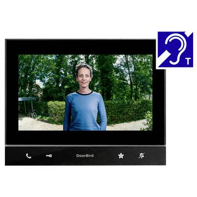DoorBird A1103T Wi-Fi, LAN domové IP / video telefón vnútorná jednotka, čierna, 429614035-0