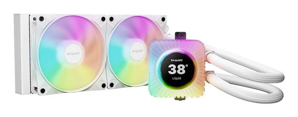 BeQuiet Light Loop IO LCD 240mm white PC water cooling