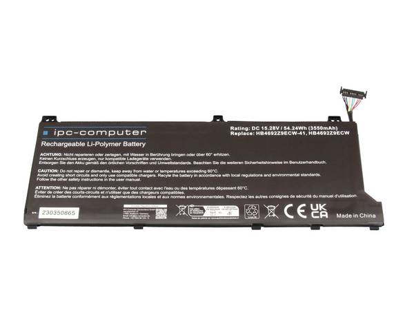 ipc-computer akumulátor do notebooku Akku HB4692Z9ECW-41 REPLACE 15.28 V 3550 mAh IPC-Computer