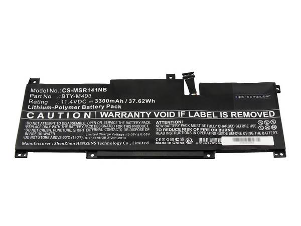 ipc-computer akumulátor do notebooku Akku S9N-0B3F200-M47 REPLACE 11.40 V 3300 mAh IPC-Computer