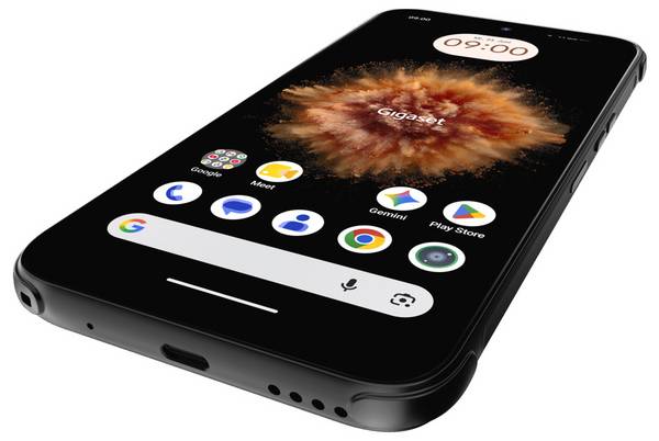 Gigaset GX30 smartfón 128 GB, 16.7 cm (6.58 palca), čierna, Android™ 16, dual SIM