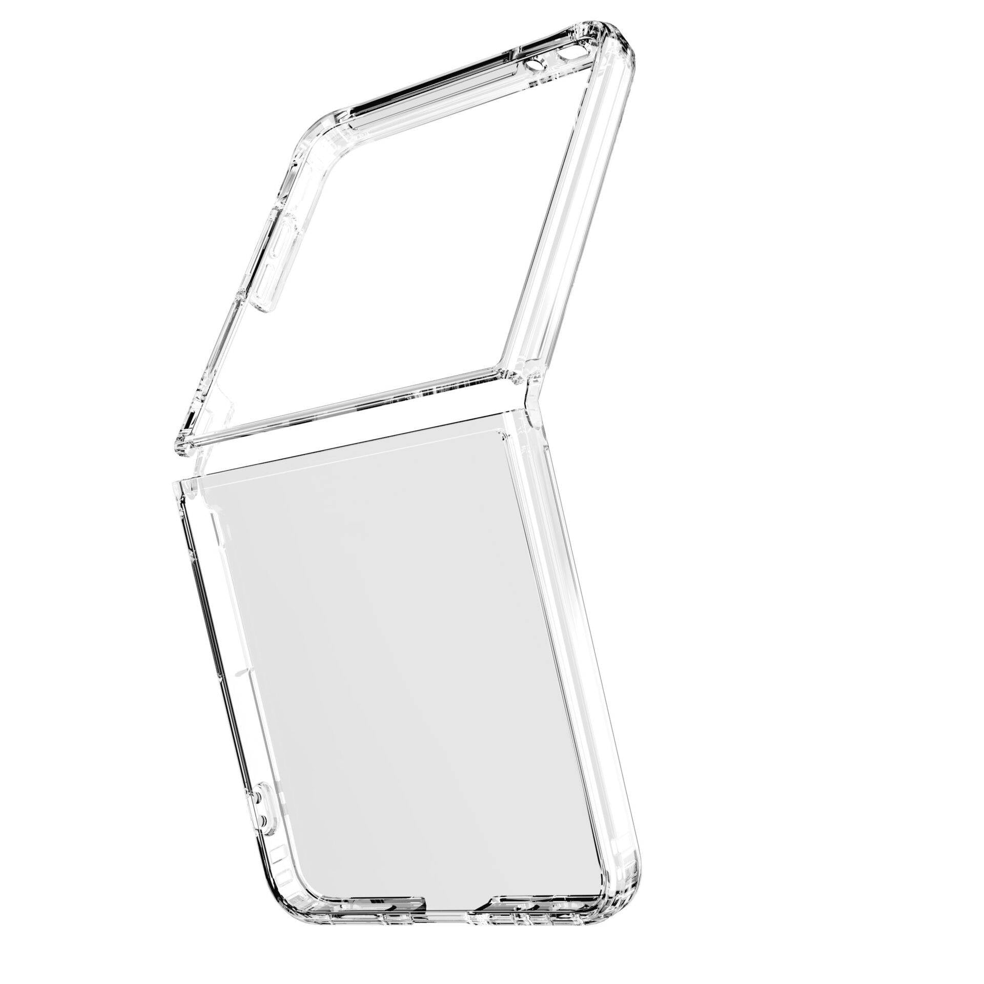 Cellularline Impact Clear Booklet Samsung Galaxy Z Flip 8 priehľadná-0
