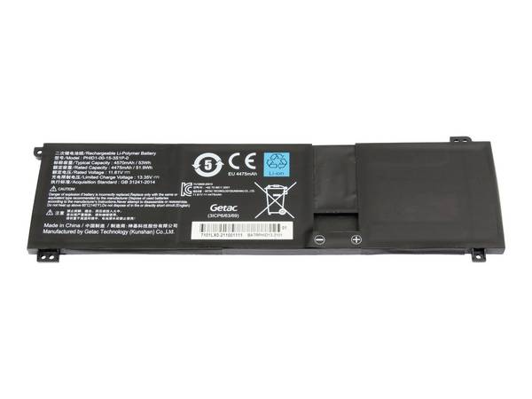 Tongfang akumulátor do notebooku Akku PHID1-00-15-3S1P-0 11.61 V 4570 mAh Tongfang