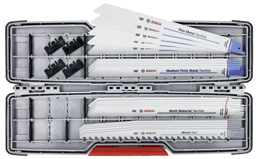 Bosch Accessories 2607012093 Sada zmiešaných kotúčov pre pílové listy s vratným pohybom, 20 kusov 1 ks-0