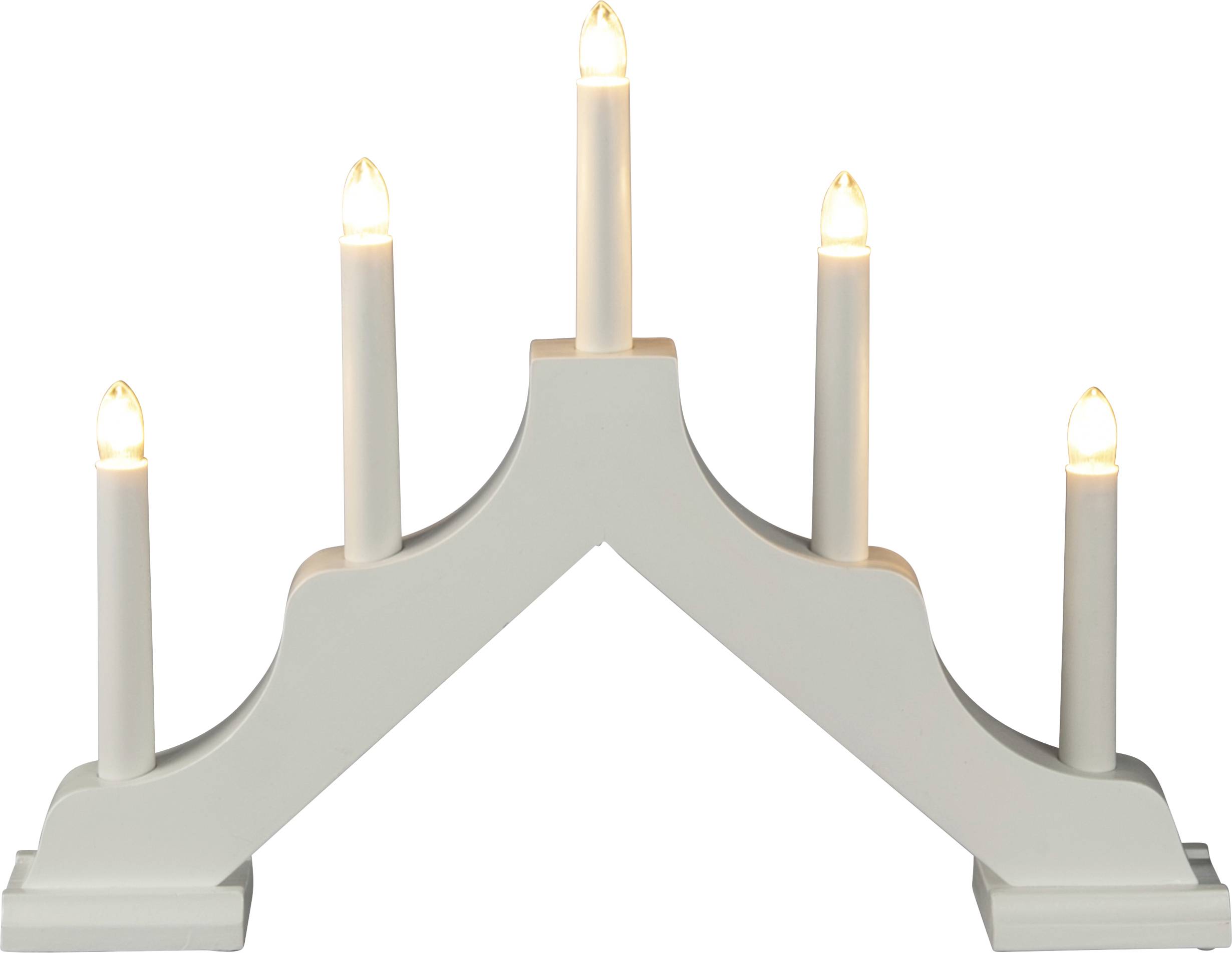 Konstsmide 2133-210 #####Holzleuchter biela LED biela