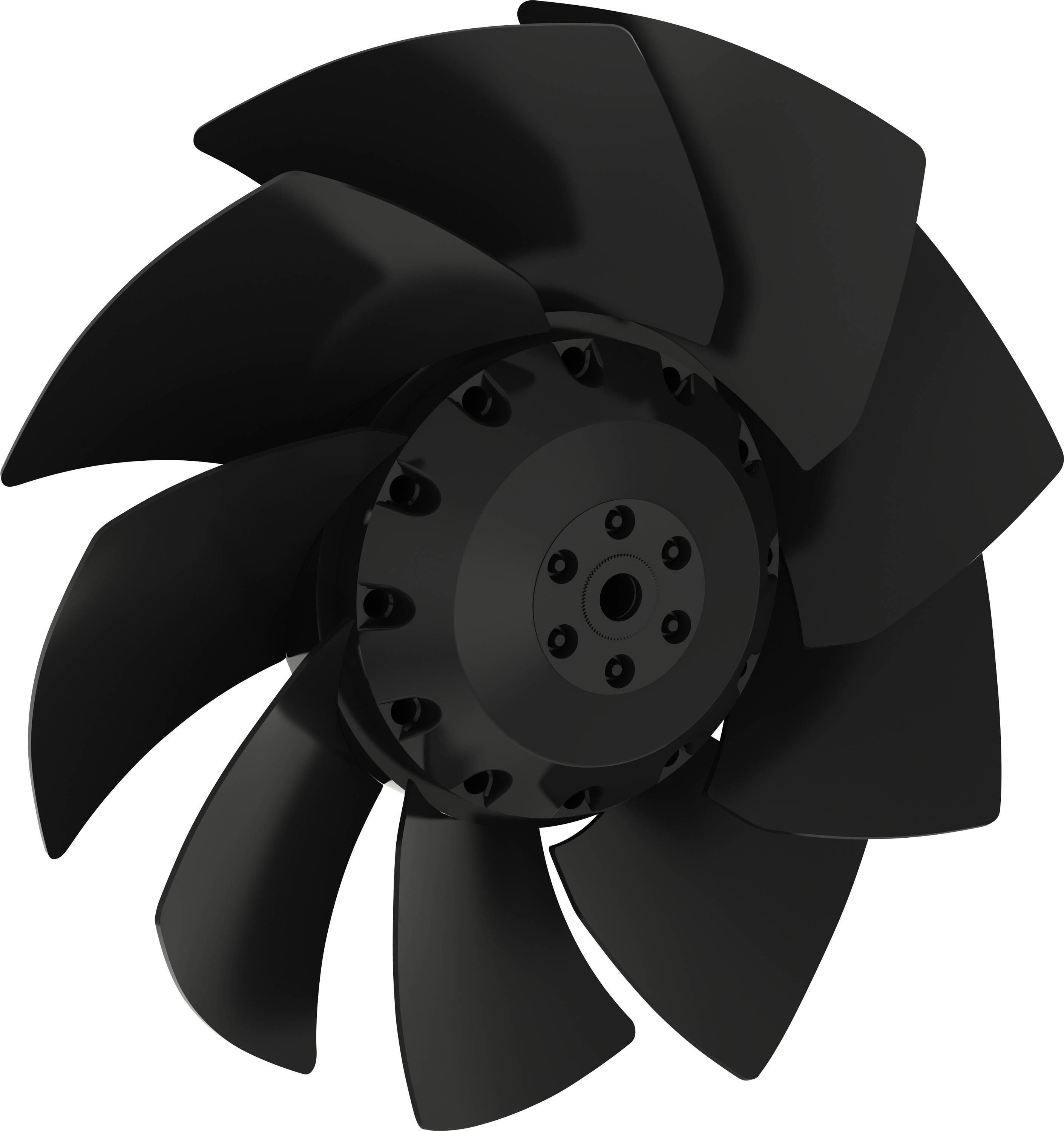 EBM Papst VAY0200X5MCS axiálny ventilátor, 230 V/AC, 610 m³/h, (d x š x v) 65 x 197 x 197 mm, A4D200AI1601