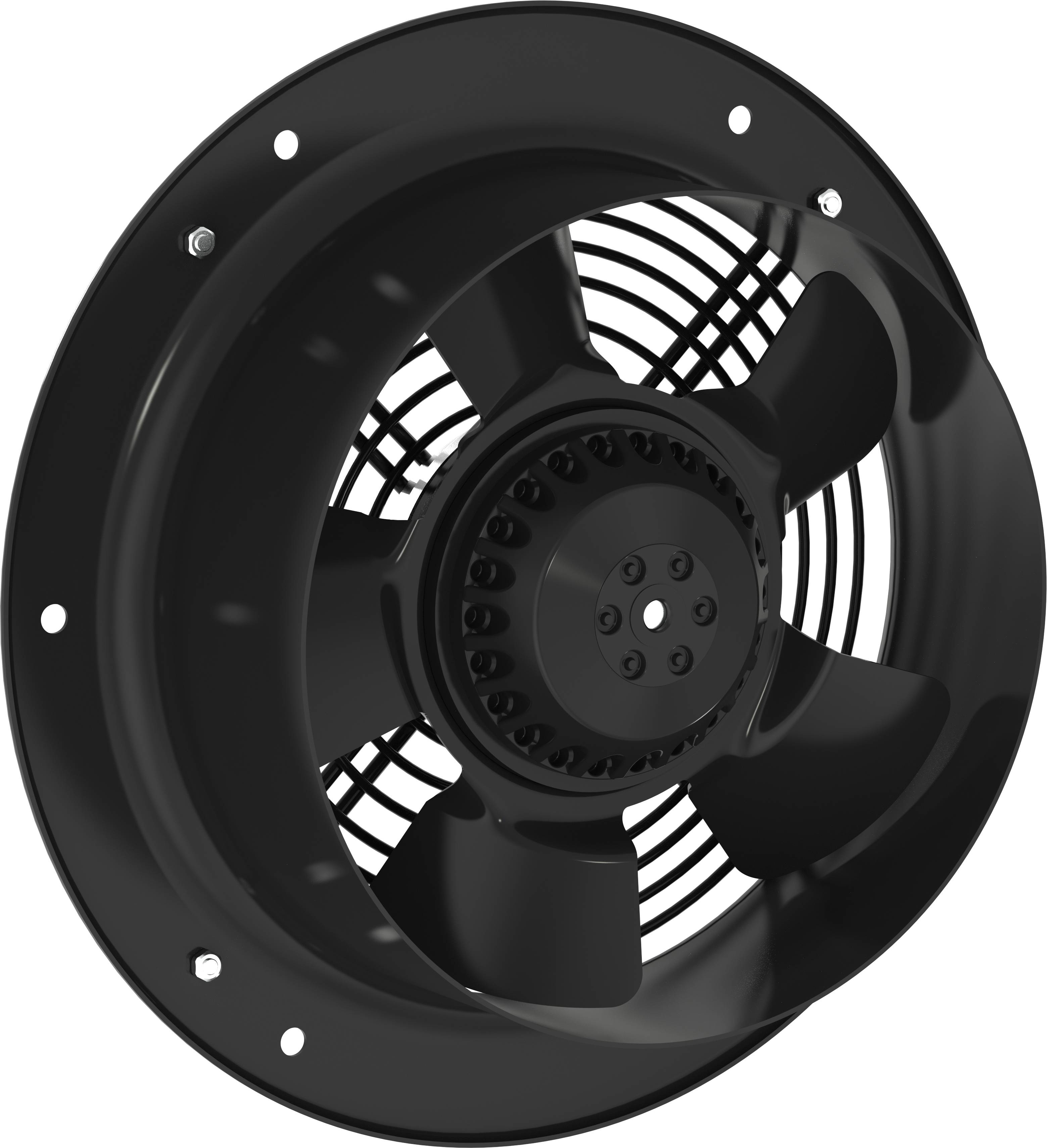 EBM Papst VWR0200X2MDS axiálny vstavaný nástenný ventilátor 230 V/AC 830 m³/h
