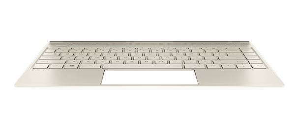 HP 928503-FL1 Spodná časť puzdra + klávesnica zlatá