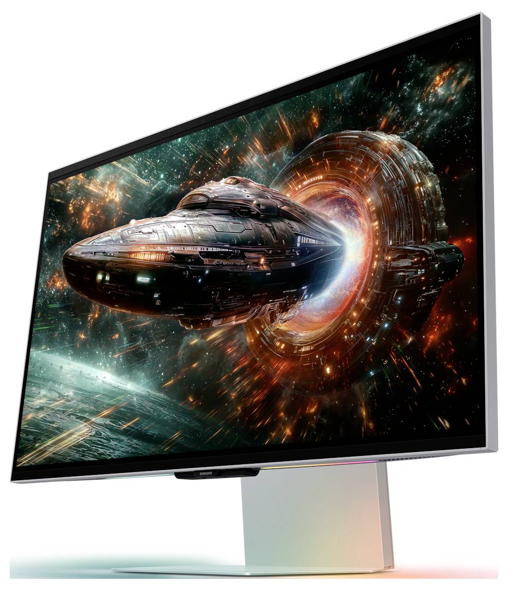 Samsung Odyssey 3D G90XF herný monitor 68.6 cm (27 palca) En.trieda 2021 F (A - G) 2160 x 3840 Pixel 4K UHD 1 ms IPS LED-11