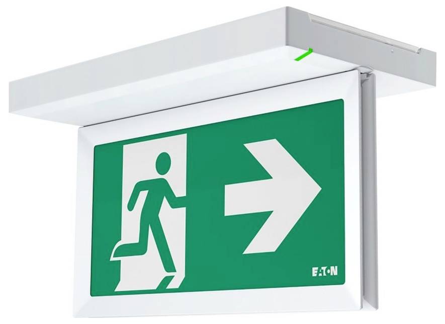 Eaton FT2ED4IATL18 núdzové LED svietidlo montáž na stenu, montáž na stenu, montáž na strop, montáž na strop nadol, vysok-1