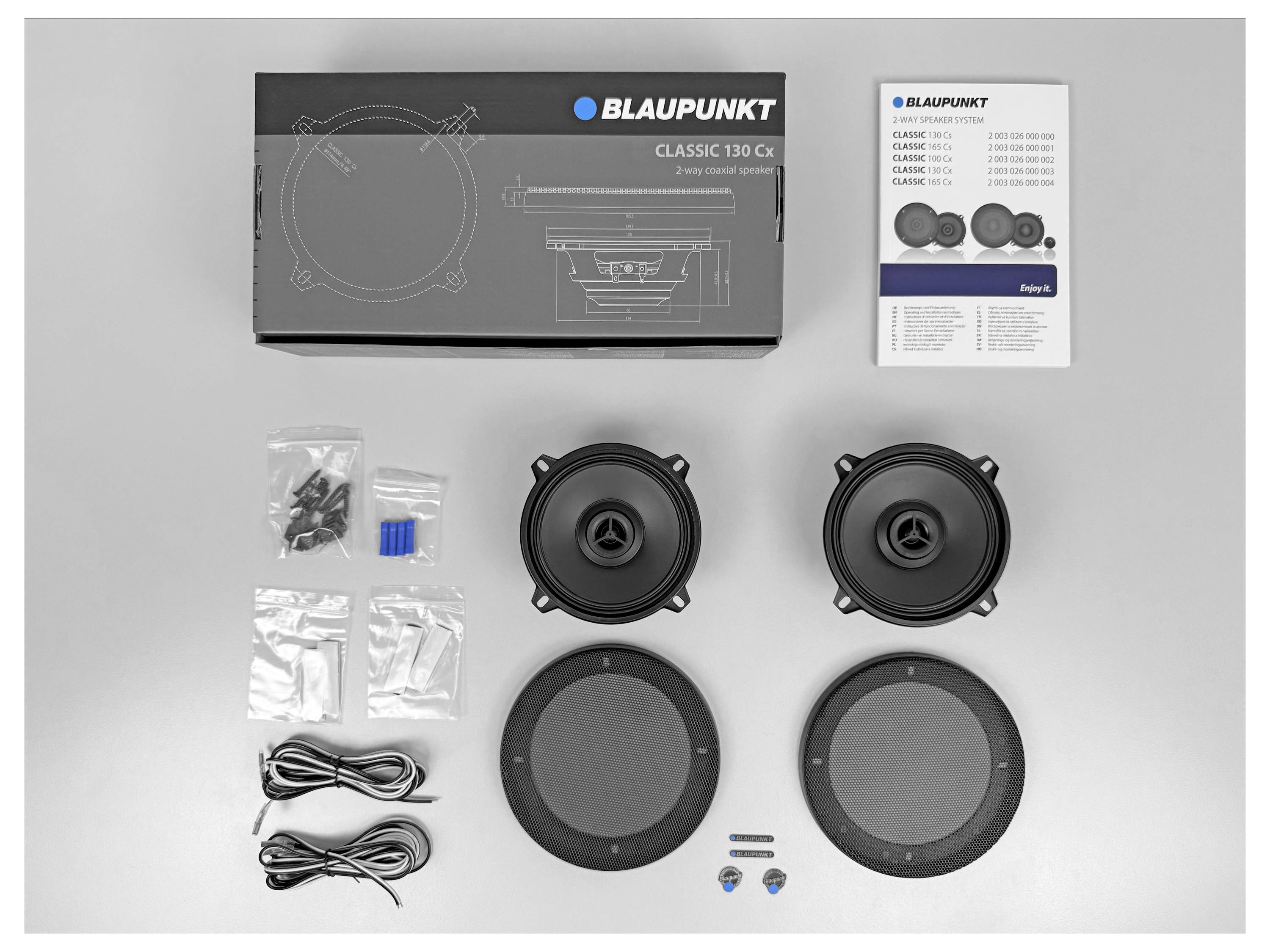 Blaupunkt Classix 130 Cx 2cestný koaxiálny zabudovateľný reproduktor 100 W Množstvo: 2 ks-4