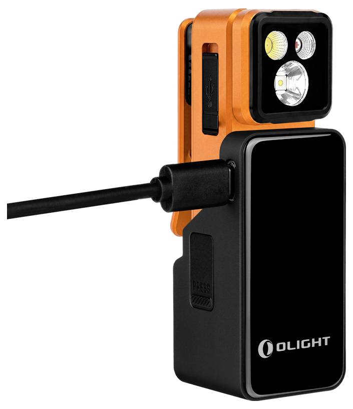 OLight Oclip 2 Pro Premium vreckové svietidlo (baterka), s klipom na opasok, napájanie z akumulátora, 144 h-2