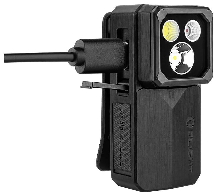 OLight Oclip 2 Ultra vreckové svietidlo (baterka), s klipom na opasok, napájanie z akumulátora, 144 h-5