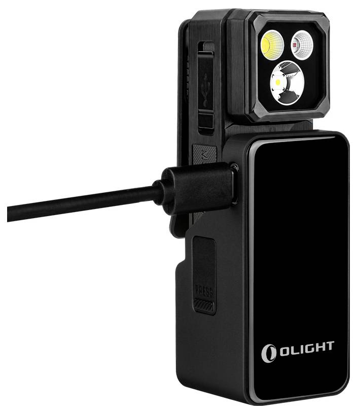 OLight Oclip 2 Ultra Premium vreckové svietidlo (baterka), s klipom na opasok, napájanie z akumulátora, 144 h-2