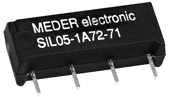 StandexMeder Electronics SIL24-1A72-71L relé s jazyčkovým kontaktom 24 V/DC 0.5 A 10 W SIP-7