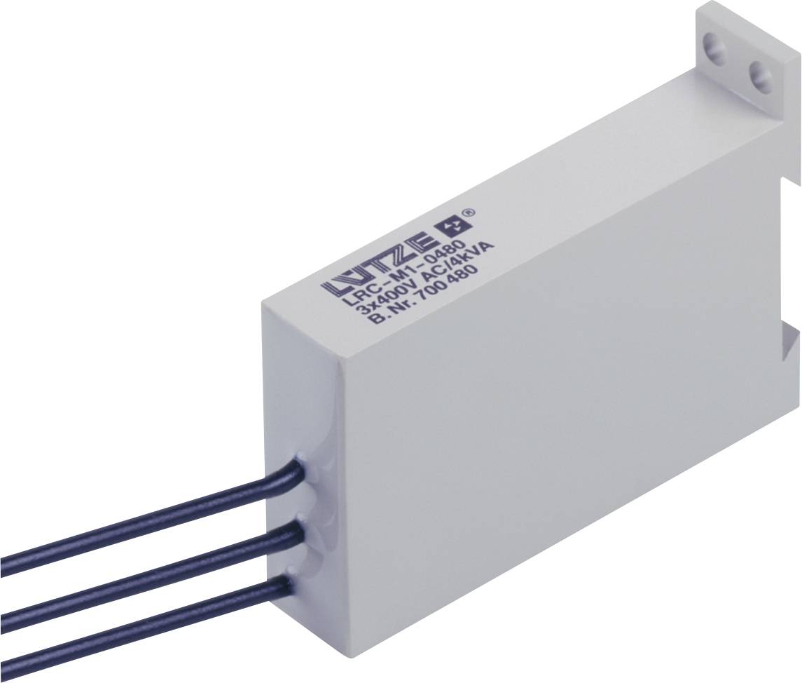 Lütze 700490 LRC-M1-0490 3AC 500V 4kW odrušovací kondenzátor 1 ks