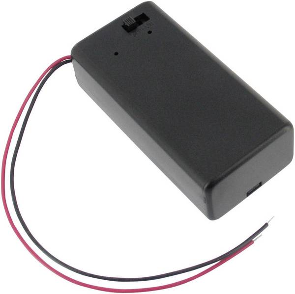 Velleman BH9VBS batériový držák 1x 9 V bloková  (d x š x v) 69 x 33 x 21 mm