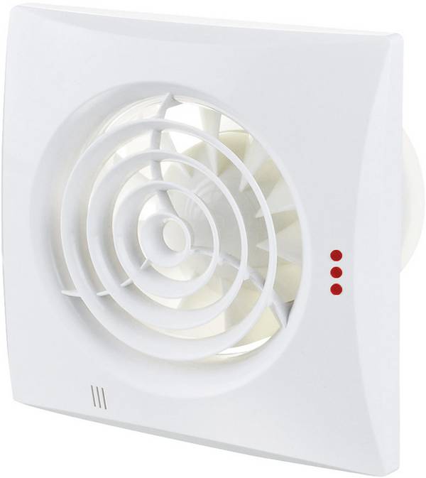SIKU 100 Quiet TH nástenný a stropný ventilátor 230 V 97 m³/h 10 cm