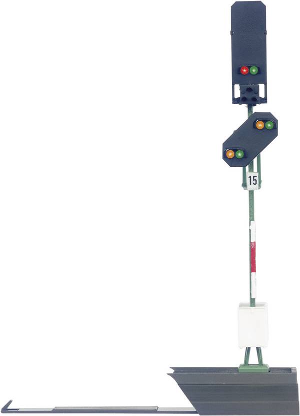 Märklin 76495 H0 svetelný signál s predzvesťou blokovací signál hotový model DB
