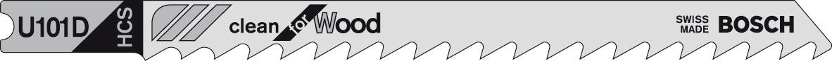 Bosch Accessories 2609256760 Decoupeerzaagblad Hcs, U 101 D 2 Stuk(s)
