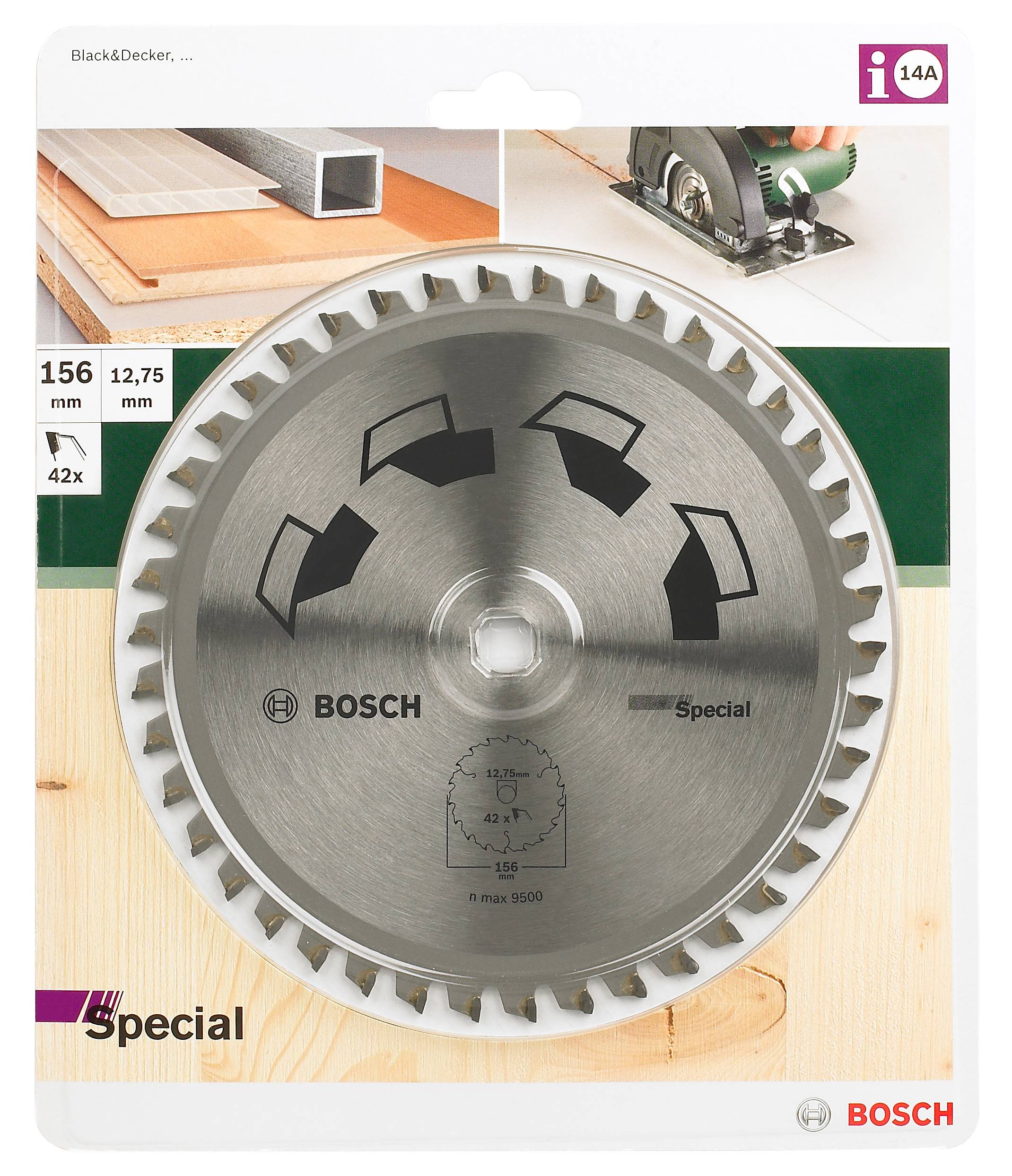 Kotúč pílový od Bosch na drevo, v originálnom balení. Vhodný na spracovanie dreva. Priemer 156 mm, 42 zubov.