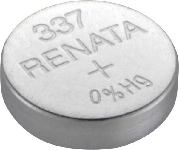 Renata  gombíková batéria  337 oxid striebra 8 mAh 1.55 V 1 ks
