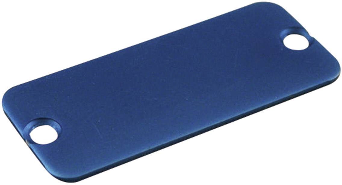 Hammond Electronics 1455LALBU-10 1455LALBU-10 End plate Aluminium Blauw 1 stuk(s)