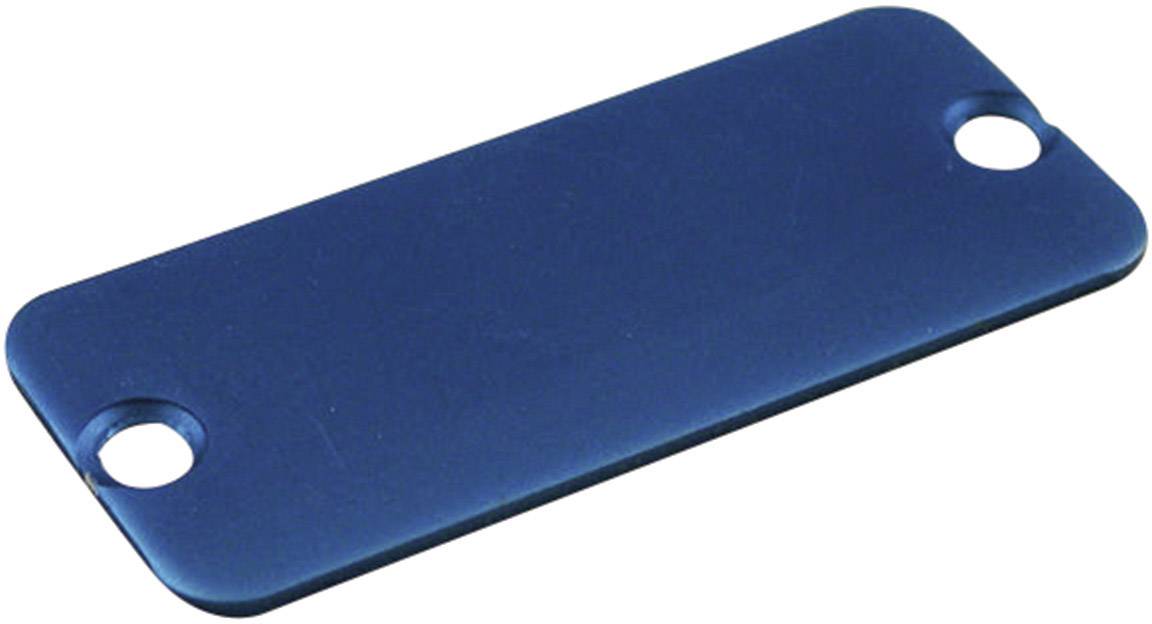 Hammond Electronics 1455QALBU-10 1455QALBU-10 End plate Aluminium Blauw 1 stuk(s)