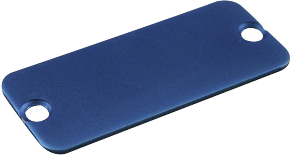 Hammond Electronics 1455RALBU-10 1455RALBU-10 End plate Aluminium Blauw 1 stuk(s)