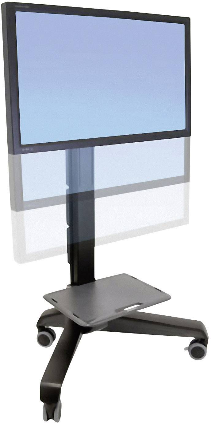 Ergotron 24-191-085 Neo-Flex Mobile MediaCenter VHD TV-rullevogn Constant Force-teknologi, Kan indstilles i højden 94,0 cm (37) - 139,7 cm (55) Vippebar, Kan