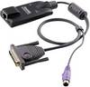 ATEN KVM adaptér [1x PS/2 zástrčka, VGA zástrčka - 1x RJ45 zásuvka] 0.40 m čierna