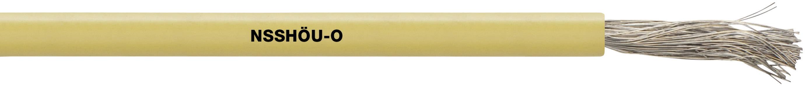 LAPP 1600501/1000 pripojovací kábel/vodič NSSHÖU-O 1 x 25 mm² + 1 x 25 mm² žltá 1000 m
