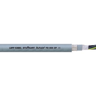 Sivý kábel s čiernym nápisom 'ÖLFLEX FD 855 CP' a CE značením.