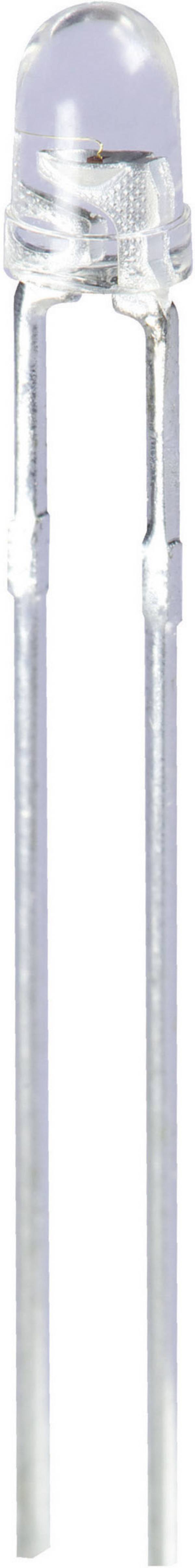 Kingbright L-7104SYC-J3 LED s vývodmi žltá guľatý 3 mm 2800 mcd 34 ° 20 mA 2 V