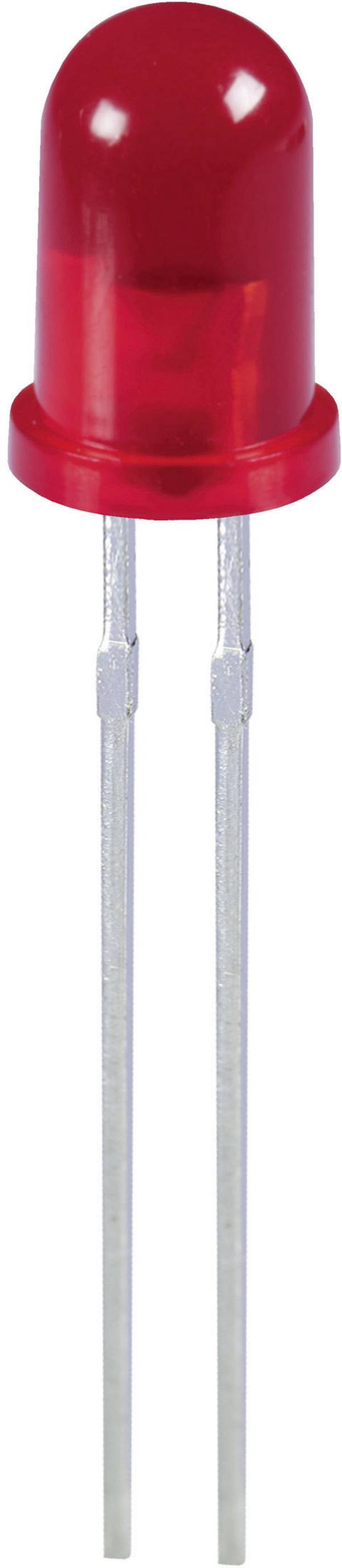Kingbright L-7113SEC-J3 LED s vývodmi červená guľatý 5 mm 8000 mcd 20 ° 20 mA 2.2 V