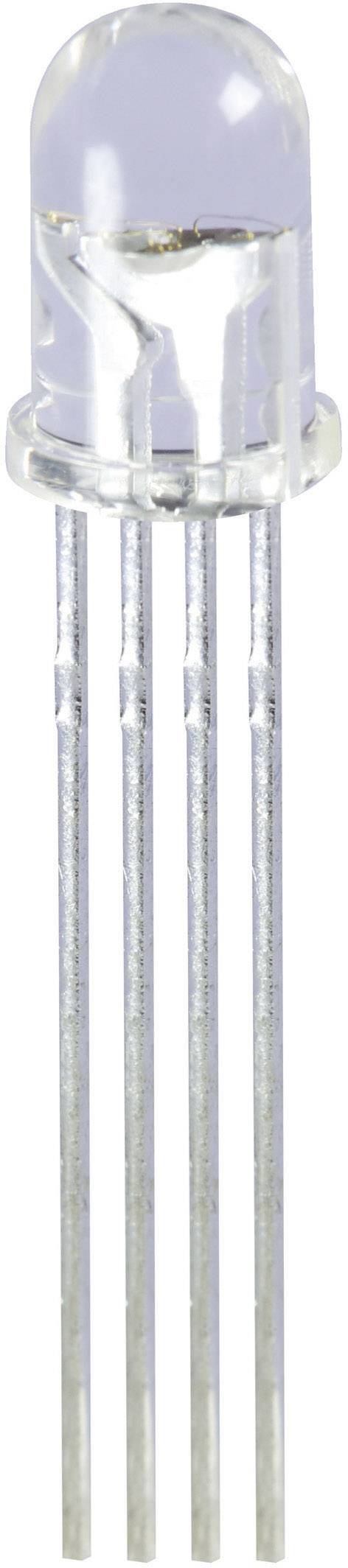 Kingbright L-154A4SURKQBDZGC LED multi-colore Rosso, Blu, Verde Rotondo 5 mm 300 mcd, 700 mcd, 1700 mcd 50 ° 20 mA 1.95 V, 3.3 V, 3.3 V