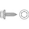 TOOLCRAFT 1069990 vrut na drevené fasády 6.5 mm 38 mm vonkajší šesťhran 88176 nerezová ocel A2 400 ks