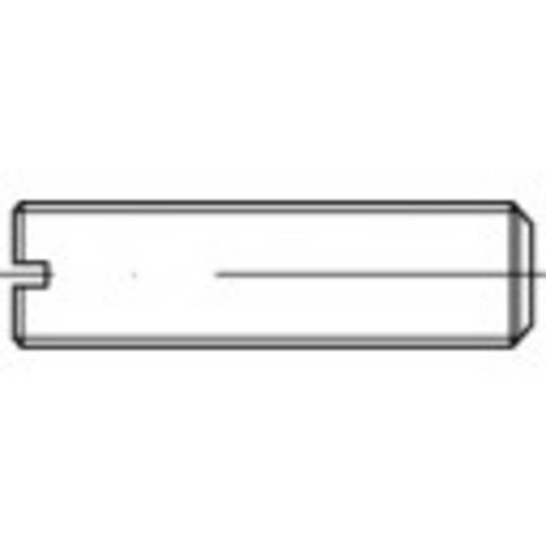 TOOLCRAFT  108156 nastavovacia skrutka M2 4 mm ocel  200 ks
