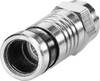 F kompresný konektor Priemer lanka: 6.8 mm