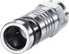 F kompresný konektor Priemer lanka: 7.4 mm