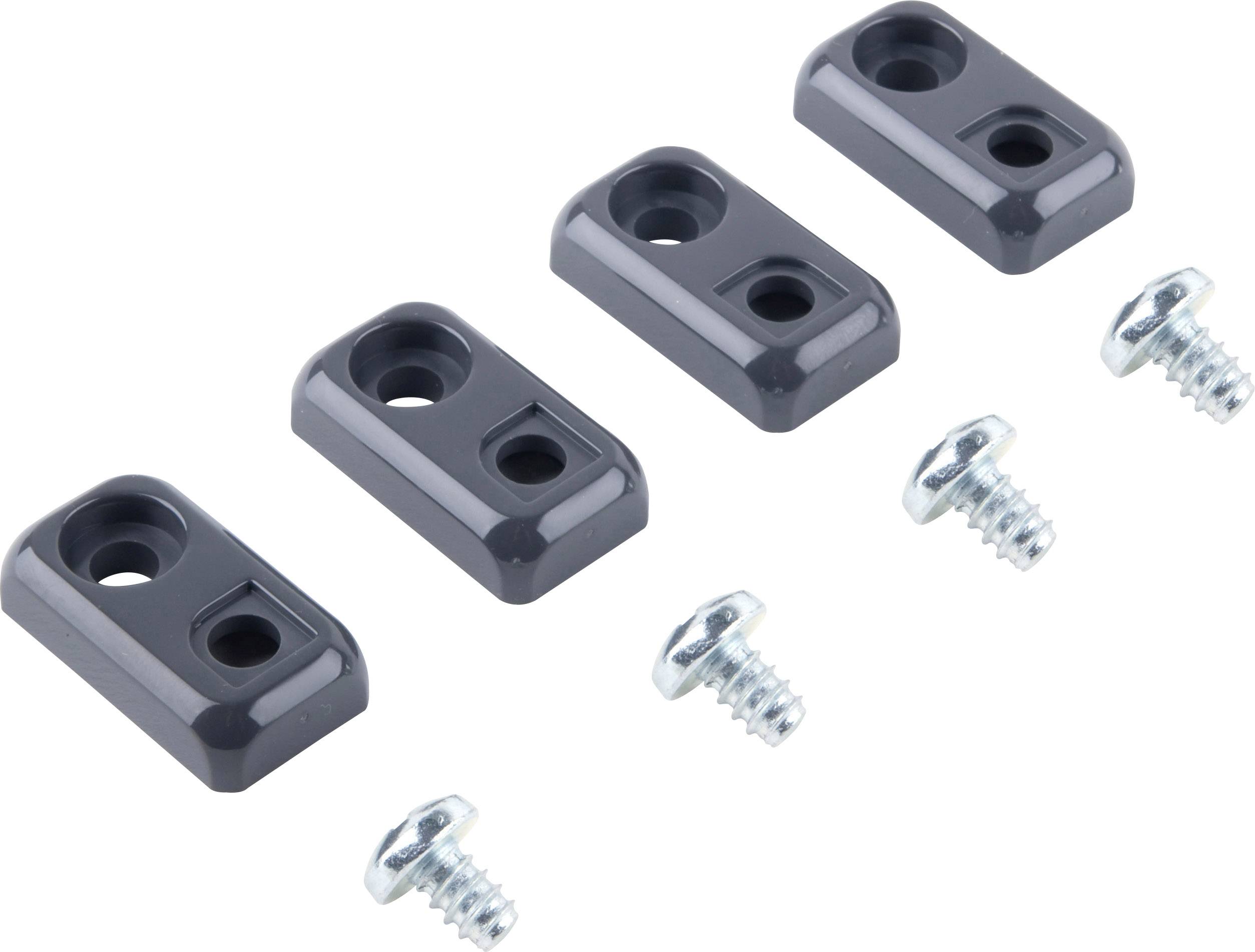 Bopla B WL 7024 96510004 Wandklem Polycarbonaat (V0) Grafietgrijs (RAL 7024) 4 stuk(s) afbeelding
