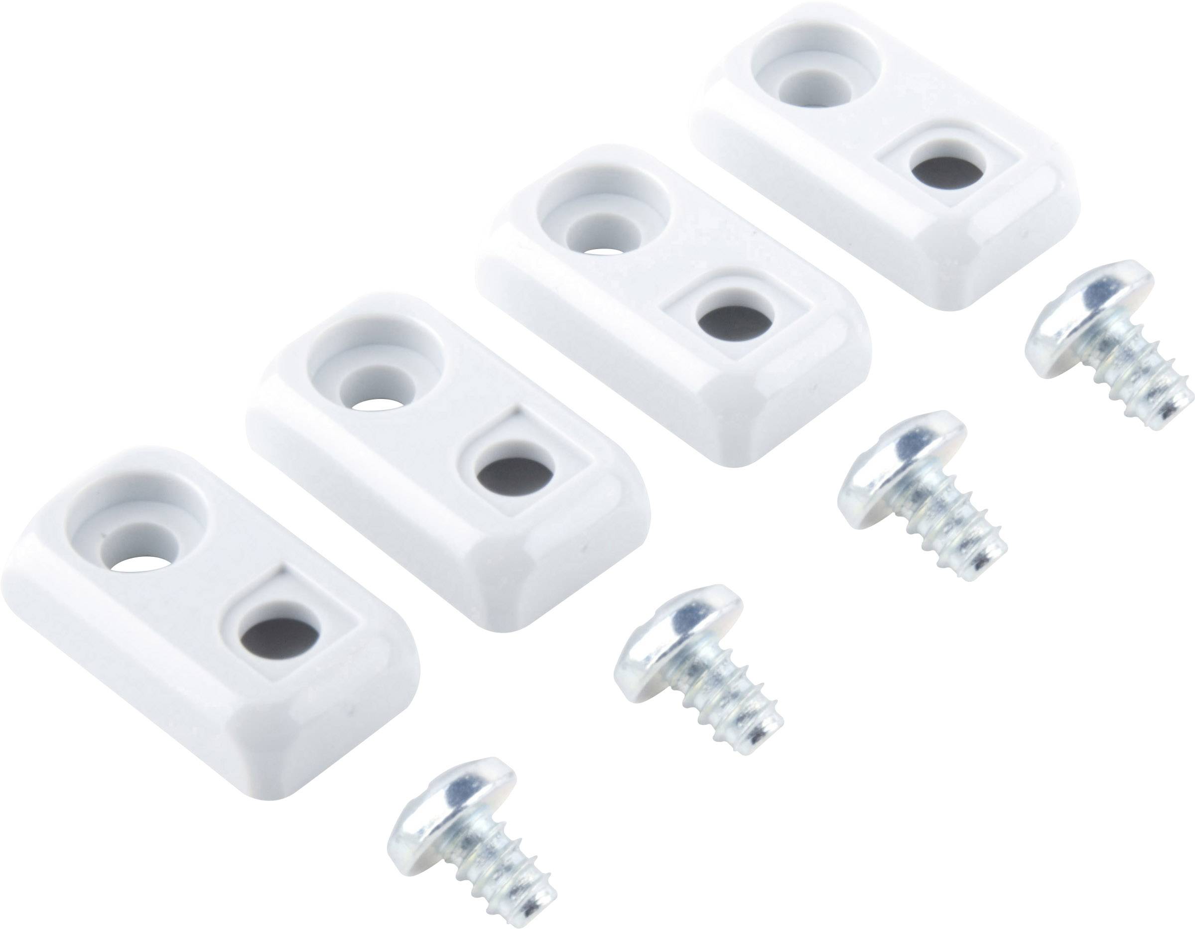 Bopla B WL 7035 96510005 Wandklem Polycarbonaat (V0) Grijs-wit (RAL 7035) 4 stuk(s) afbeelding