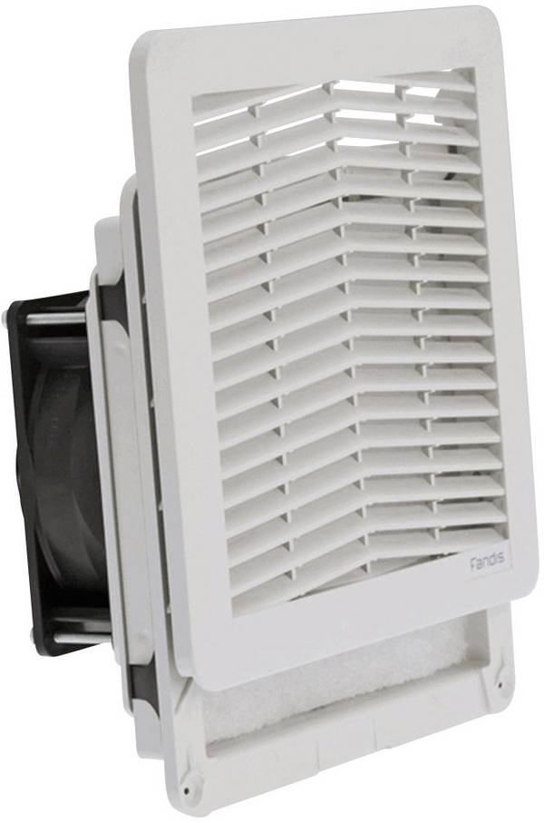 Fandis FF13PD24UN ventilátor pre skriňové rozvádzače 24 V/DC, 8.2 W, (š x v x h) 203.9 x 203.9 x 87.3 mm, 1 ks