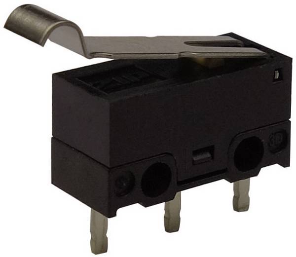 Zippy DF-03S-2P-Z mikrospínač DF-03S-2P-Z 125 V/AC 3 A 1x zap/(zap) bez aretácie 1 ks
