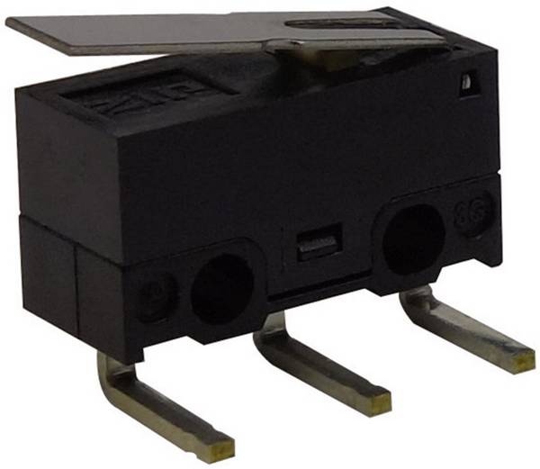 Zippy DF-03S-1D-Z mikrospínač DF-03S-1D-Z 125 V/AC 3 A 1x zap/(zap) bez aretácie 1 ks