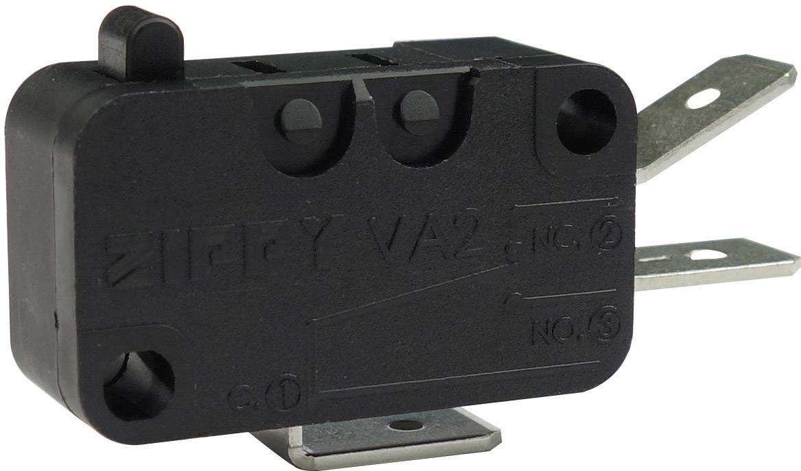 Zippy VA2-16S0-00C0-Z Microschakelaar VA2-16S0-00C0-Z 250 V/AC 16 A 1x aan/(aan) Moment 1 stuk(s) afbeelding