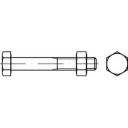 TOOLCRAFT Zeskantbout M16 320 mm Buitenzeskant DIN 601 Staal Galvanisch verzinkt 10 stuk(s)
