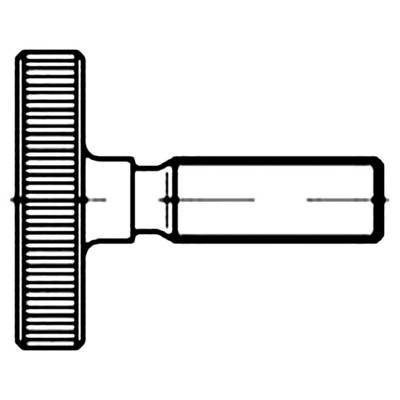 Čiernobiely diagram zobrazuje prierez mechanického zariadenia s valcom a vrúbkovanou rukoväťou.